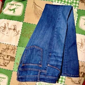 27 x 33 dark blue  copper stitch Haala denim westerly straight